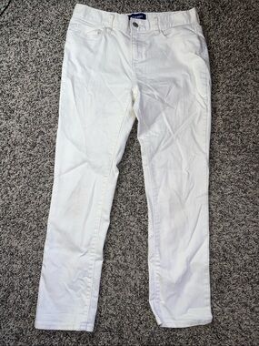 Girls Old Navy white jeans size 16 kids